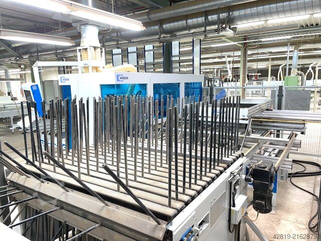 Throughfeed machining center Weeke BHX 500