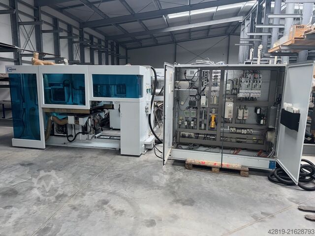 Throughfeed machining center Weeke BHX 500