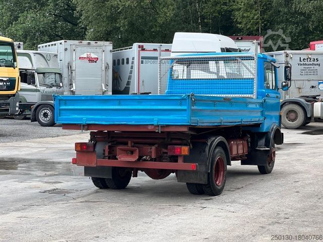 Třístranná sklápěcí dodávka MERCEDES-BENZ LPK 813 Meiller Oldtimer