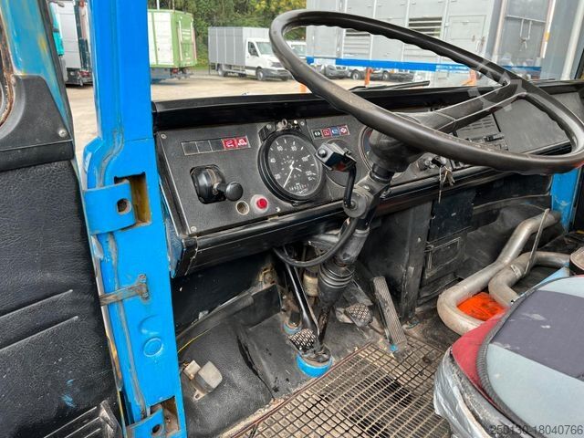 Furgón volquete trilateral MERCEDES-BENZ LPK 813 Meiller Oldtimer