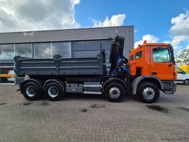Sistema de brazo de gancho Mercedes-Benz Actros 3241 8X4 Containersysteem/ 20T HMF crane...