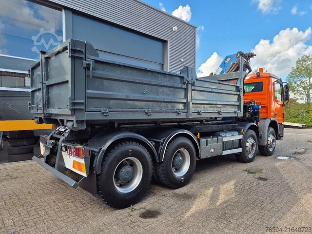 Sistema de brazo de gancho Mercedes-Benz Actros 3241 8X4 Containersysteem/ 20T HMF crane...