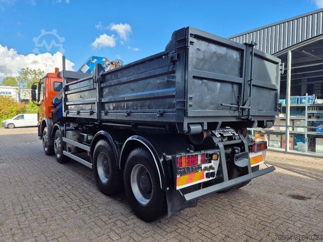 Sistema de brazo de gancho Mercedes-Benz Actros 3241 8X4 Containersysteem/ 20T HMF crane...