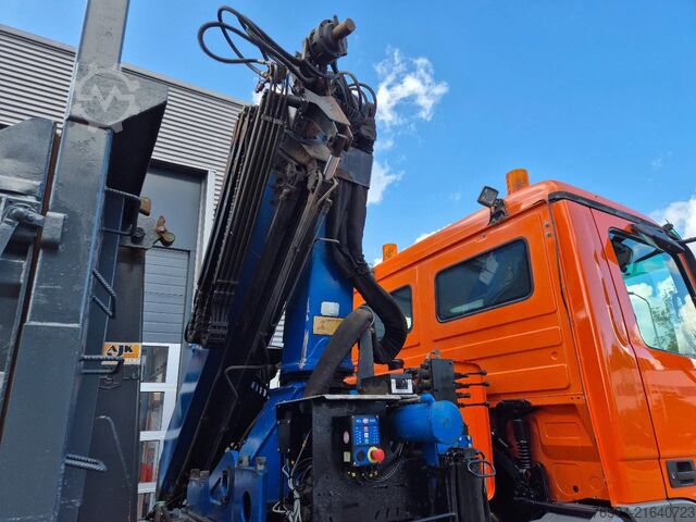 Sistema de brazo de gancho Mercedes-Benz Actros 3241 8X4 Containersysteem/ 20T HMF crane...