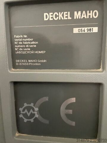 Equipo de soldadura Deckel Maho 50V