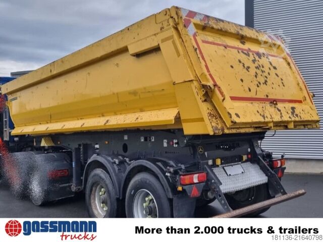 Semirremolque volquete Meiller MHKS 44/2, Halfpipe ca. 25 cbm, hydr. Heckklappe