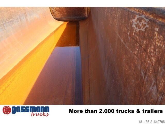 Semirremolque volquete Meiller MHKS 44/2, Halfpipe ca. 25 cbm, hydr. Heckklappe