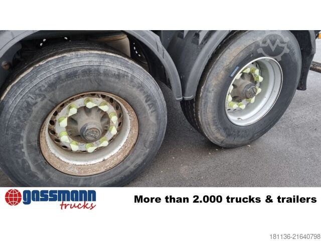 Semirremolque volquete Meiller MHKS 44/2, Halfpipe ca. 25 cbm, hydr. Heckklappe