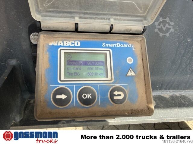 Ημιρυμουλκούμενο ανατρεπόμενο Meiller MHKS 44/2, Halfpipe ca. 25 cbm, hydr. Heckklappe