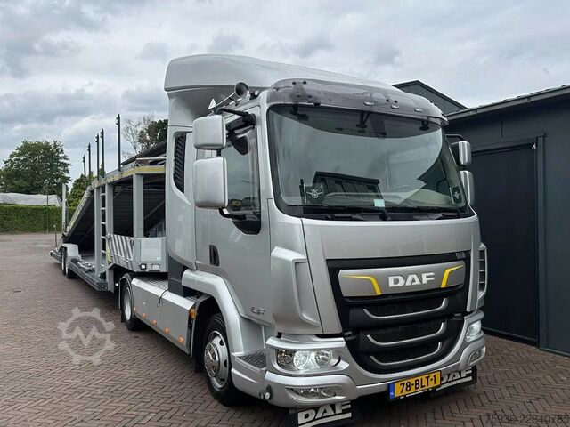 Furgon samochodowy do przewozu aut DAF LF 230 5 Car Veldhuizen Autotransporter Euro 6 ...