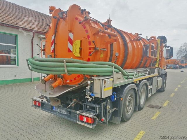 Saugwagen Mercedes-Benz Actros 2551 L 6x2 / Domos 15
