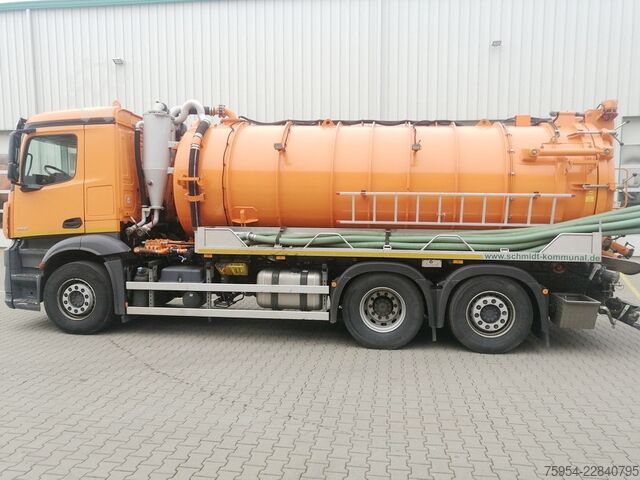 Saugwagen Mercedes-Benz Actros 2551 L 6x2 / Domos 15