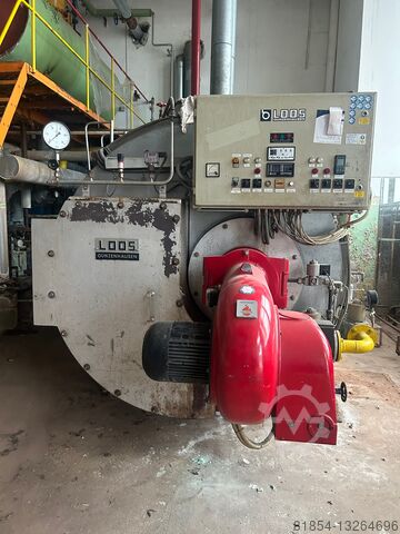 Loos 3200kg/h 13Bar incl.Weishaupt brander Loos 3200kg/h 13Bar inkl.Weishaupt Brenner Loos 3200kg/h 13Bar inkl.Weishaupt Brenner