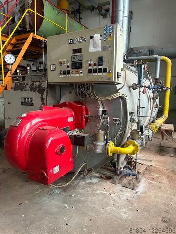 Loos 3200kg/h 13Bar incl.Weishaupt brander Loos 3200kg/h 13Bar inkl.Weishaupt Brenner Loos 3200kg/h 13Bar inkl.Weishaupt Brenner