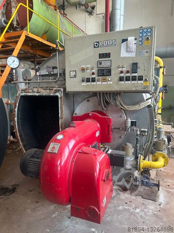 Loos 3200kg/h 13Bar incl.Weishaupt brander Loos 3200kg/h 13Bar inkl.Weishaupt Brenner Loos 3200kg/h 13Bar inkl.Weishaupt Brenner