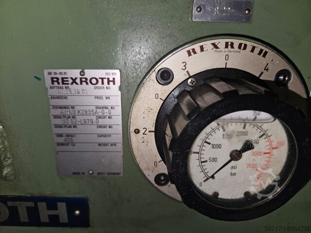 Kontrolenhed / hydraulisk enhed Rexroth Siemens 128