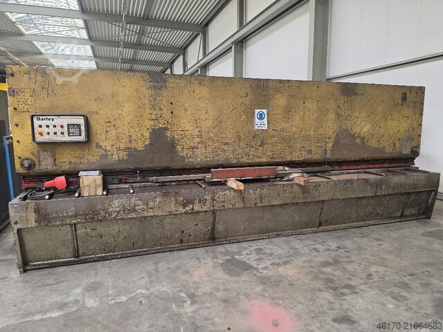 Hidraulikus guillotine olló DARLEY VS 6008