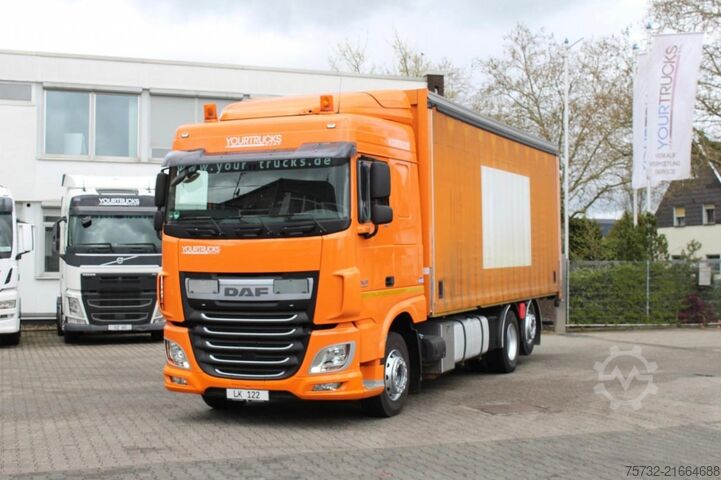 Italautó italáruszállító Daf XF  26.440 Getränkewagen AHK Gabelstapler Haltung