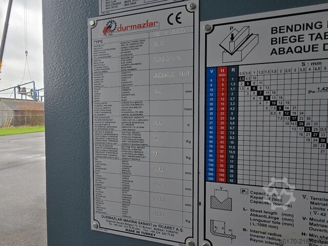 Abkant presă DURMA AD-R 30135