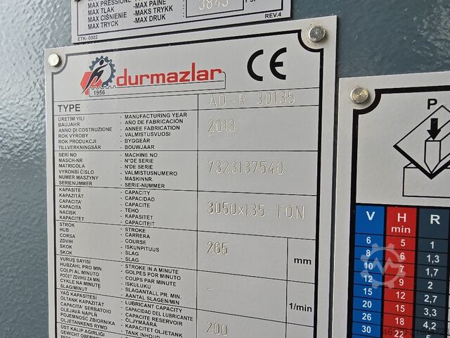 Abkant presă DURMA AD-R 30135