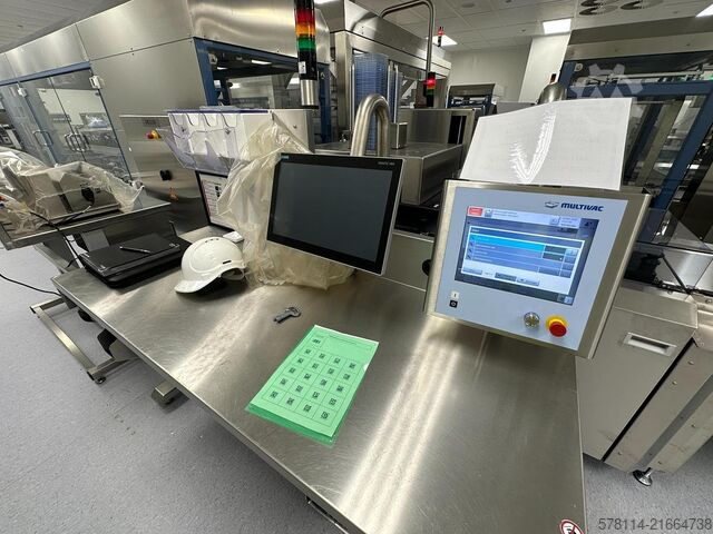 Blister packaging machine Multivac Semi Automatic Packaging Line