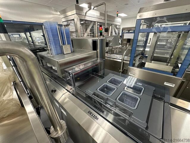 Blister packaging machine Multivac Semi Automatic Packaging Line