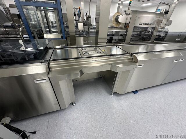 Blister packaging machine Multivac Semi Automatic Packaging Line