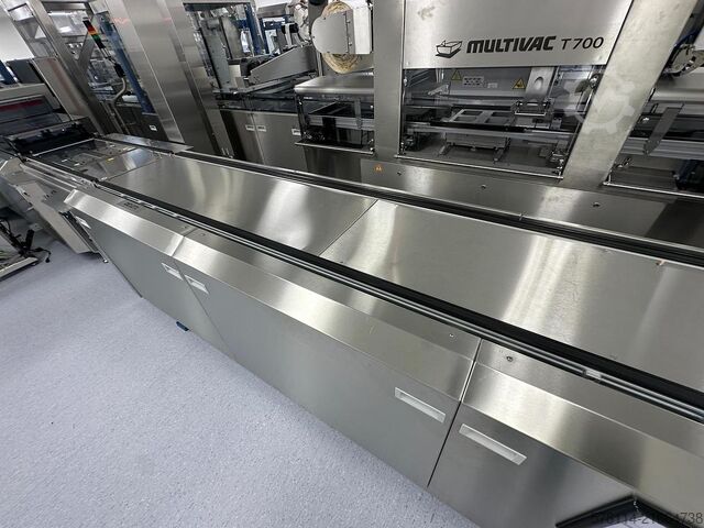 Blister packaging machine Multivac Semi Automatic Packaging Line
