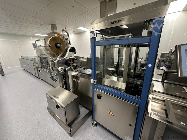 Blister packaging machine Multivac Semi Automatic Packaging Line