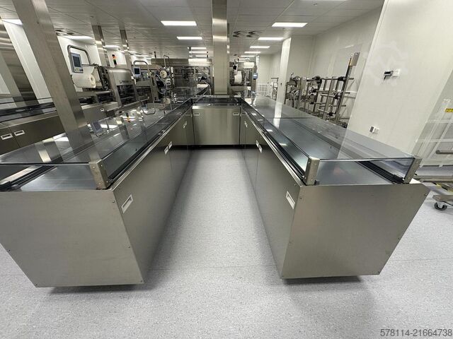 Blister packaging machine Multivac Semi Automatic Packaging Line