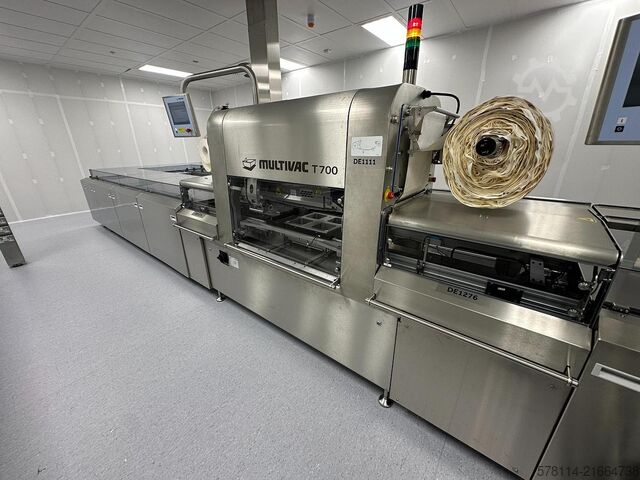 Blister packaging machine Multivac Semi Automatic Packaging Line