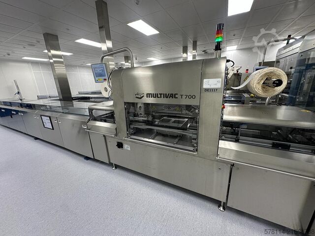 Blister packaging machine Multivac Semi Automatic Packaging Line