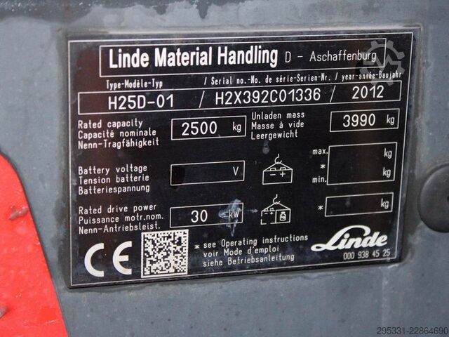  Linde H 25 D-01  392