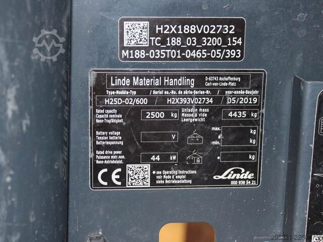  Linde H 25 D-02  393