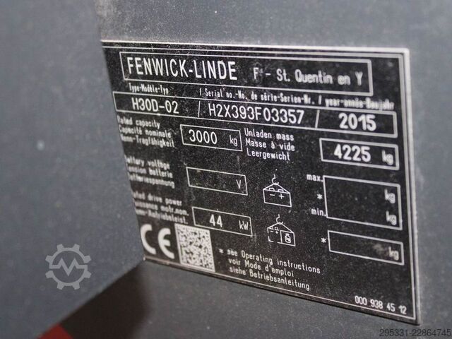  Linde H 30 D-02  393
