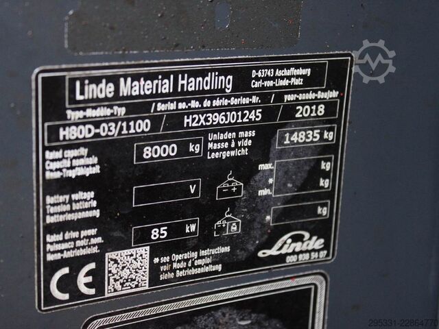  Linde H 80 D