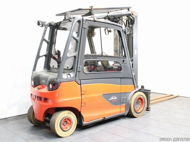Elektrikli 4 tekerlekli forklift Linde E 50 HL-01  388
