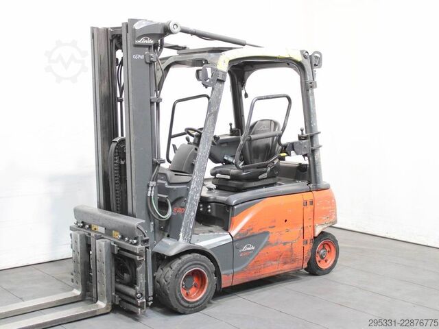 Elektrický 4kolový vysokozdvižný vozík Linde E 20 PL-02 386