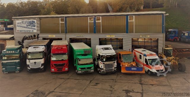 Flatbed truck with tarp MAN 12.220 B/L   i.H. 2.80m.