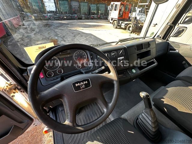 Perdeli panelvan MAN TGL 8.180 4x2 EU5 Ladebordwand Orig. Km