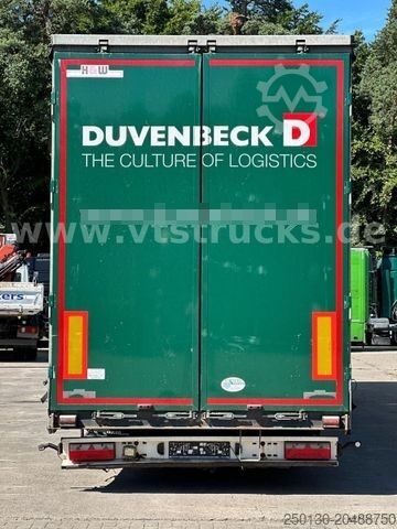Open semitrailer with tarp H&W HWDPSS32 Curtainsider 2-Achser