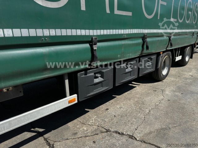 Open semitrailer with tarp H&W HWDPSS32 Curtainsider 2-Achser