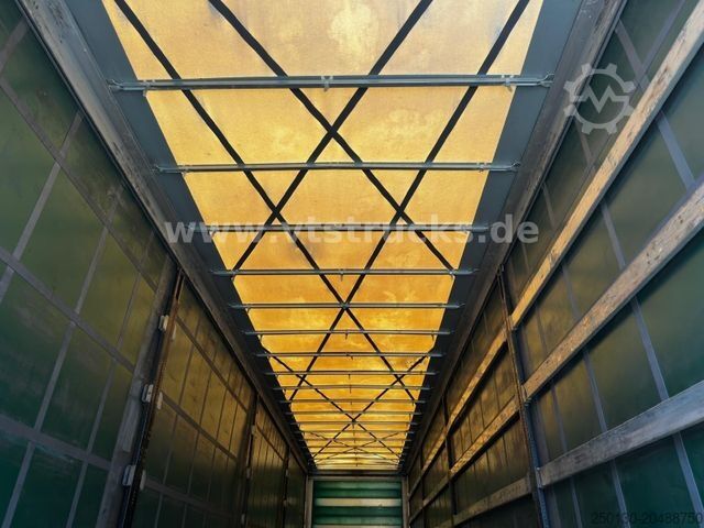Open semitrailer with tarp H&W HWDPSS32 Curtainsider 2-Achser