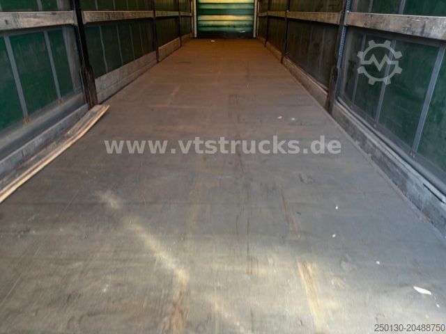 Open semitrailer with tarp H&W HWDPSS32 Curtainsider 2-Achser
