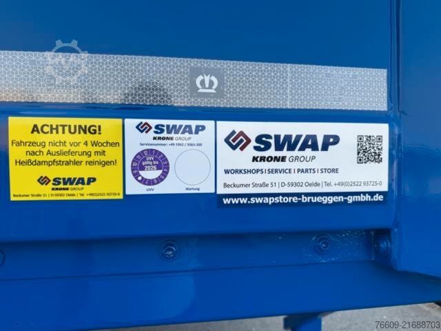 Wissellaadbak oplegger KRONE Baustoff-Flat