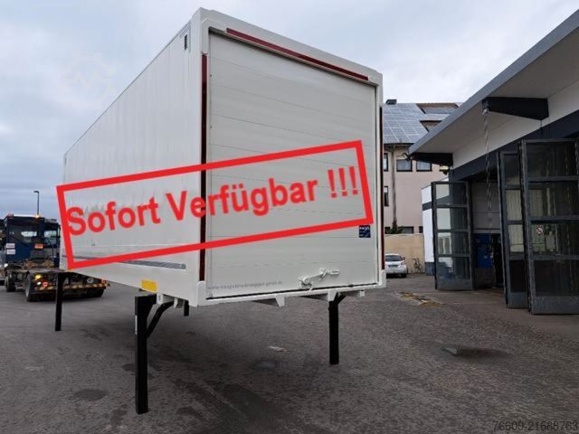 Wissellaadbak oplegger KRONE Heck Alu.- Rolltor