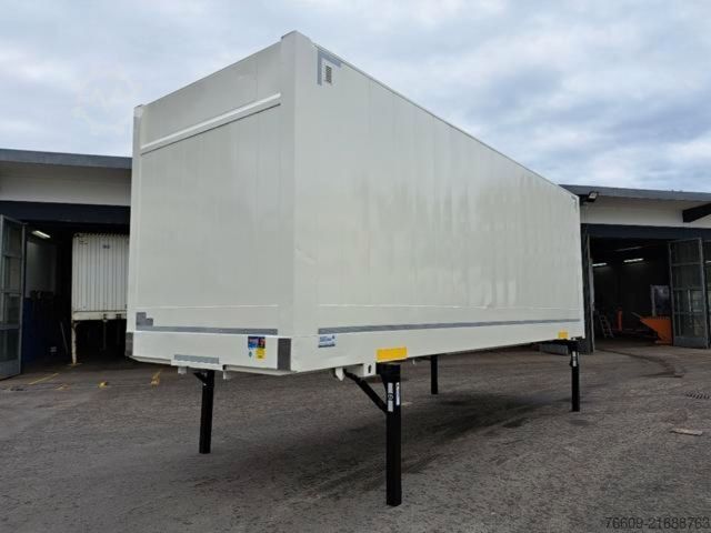 Wissellaadbak oplegger KRONE Heck Alu.- Rolltor