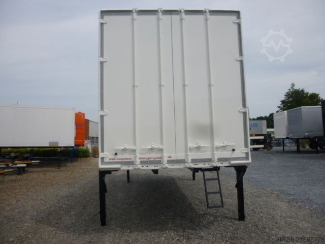 Wissellaadbak oplegger KRONE Heck hohe Portaltüren