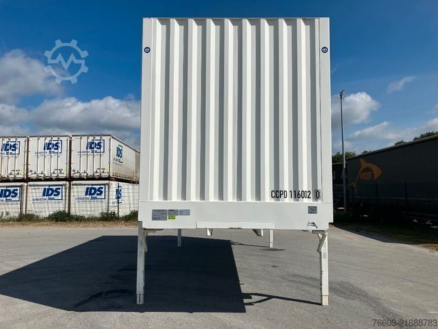 Swap body trailer KRONE Wechselbrücke Koffer