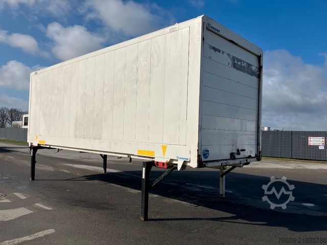 Swap body trailer KRONE Wechselbrücke Koffer